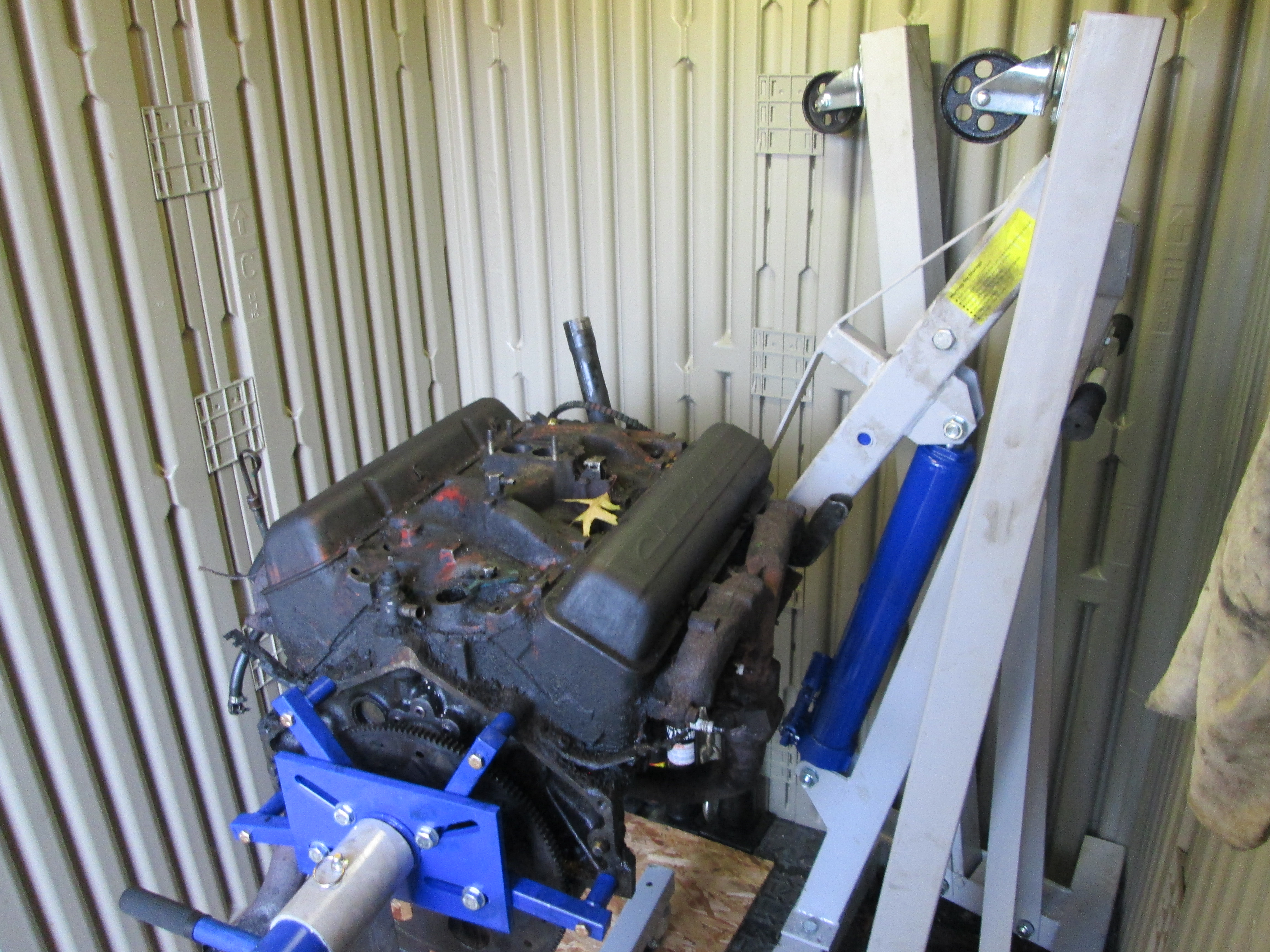 Engine in the Impala Shed